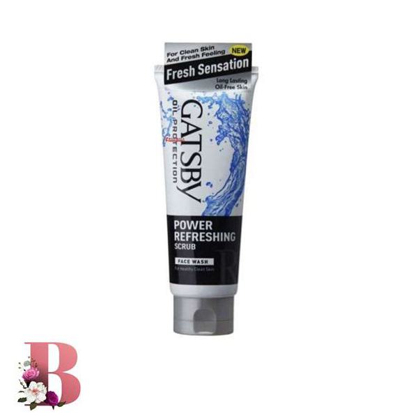 ۵۶۴۵۶ Gatsby Face Wash Power Refreshing Scrub 120g