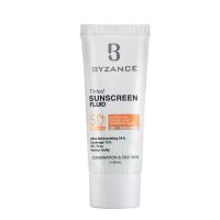 Byzance Sun Protection Fluid Foundation GOLD BIEGE SPF50+ COMBINATION & OILY SKIN 40 ml