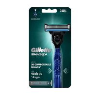 Mach3 plus Razor with Cartridge 3Blade with two spare parts