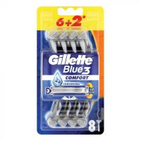 Gillette Blue 3 comfort Blades Pack of 8