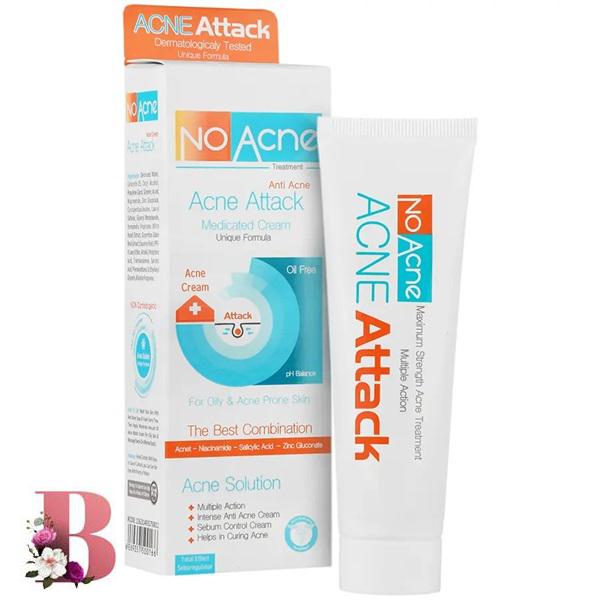 ۱۷۱۵۰۰۳۸۰۰_blob-2087 No Acne Attak Anti Acne Cream 50ml