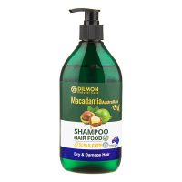 Dilmon Macadamia Oil For Dry And Damage Hair Shampoo 385ml