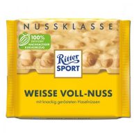 RITTER SPORT WEISSE VOLL NUSS Chocolate 100gr