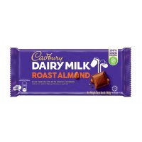 Cadbury dairy milk roast almonds 160gr