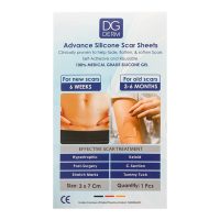 D.G. Derm Advanced Silicone Scar Sheet 3*7cm